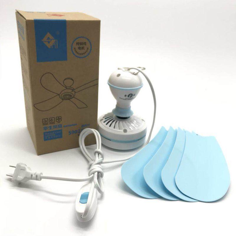 Quạt trần mini 4 cánh 13cm