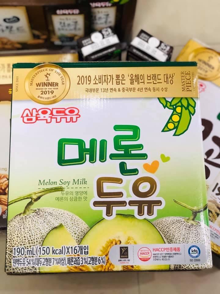 SỮA ĐẬU NÀNH VỊ DƯA LƯỚI 190ML