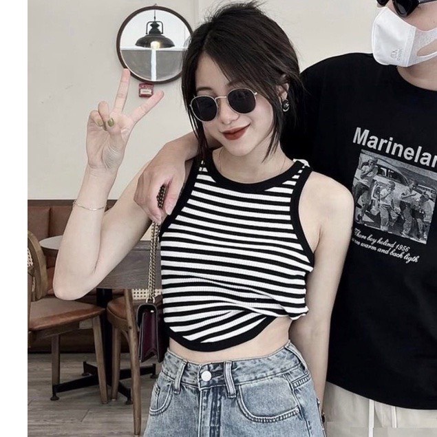 Áo Croptop nữ áo ba lỗ Siêu Xinh