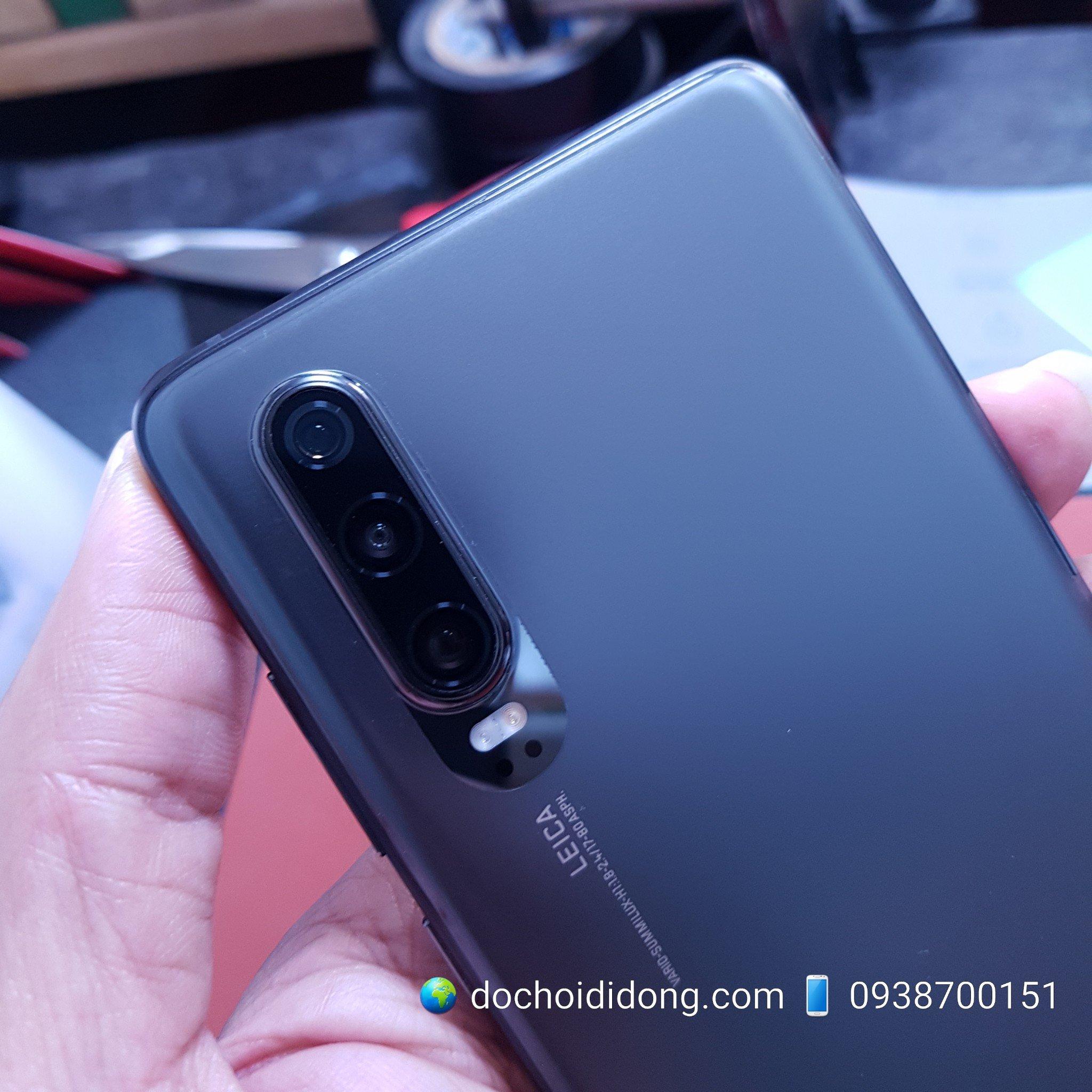 [HCM]Miếng dán lưng nhám trong Huawei P30 Matte Flexible