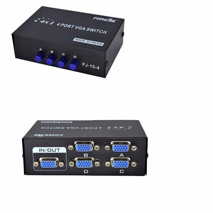 Vga 4-In-1-Out Converter