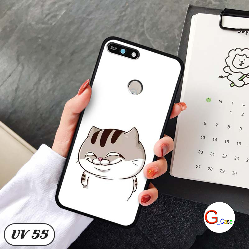 Ốp điện thoại huawei honor 7a - lưng nhám viền dẻo