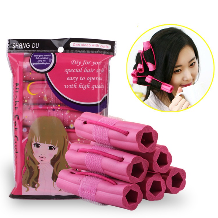 Bộ 6 ống lô uốn tóc làm đẹp cực đơn giản