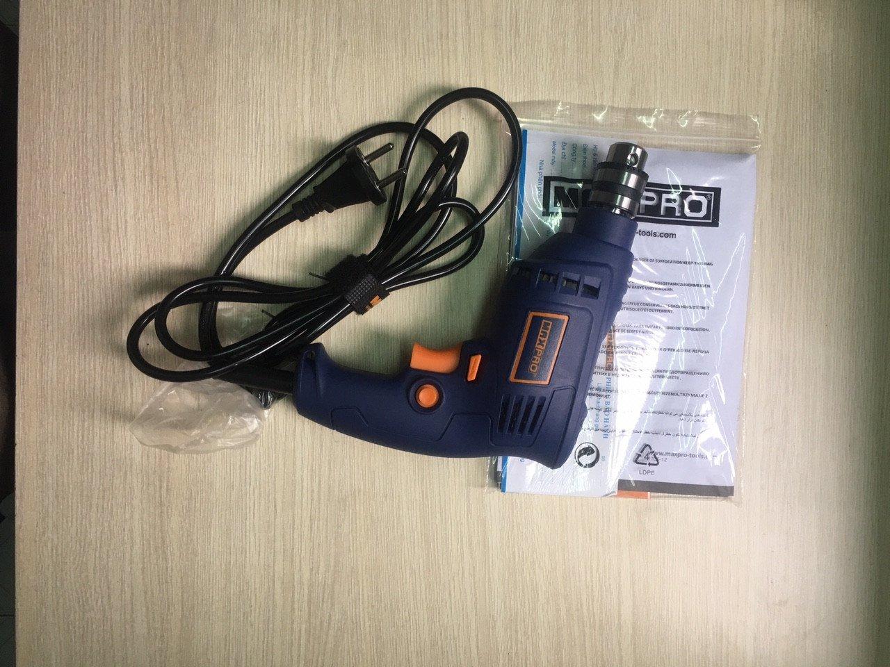 [HCM]Máy khoan MAXPRO MPED321V Đầu 6mm