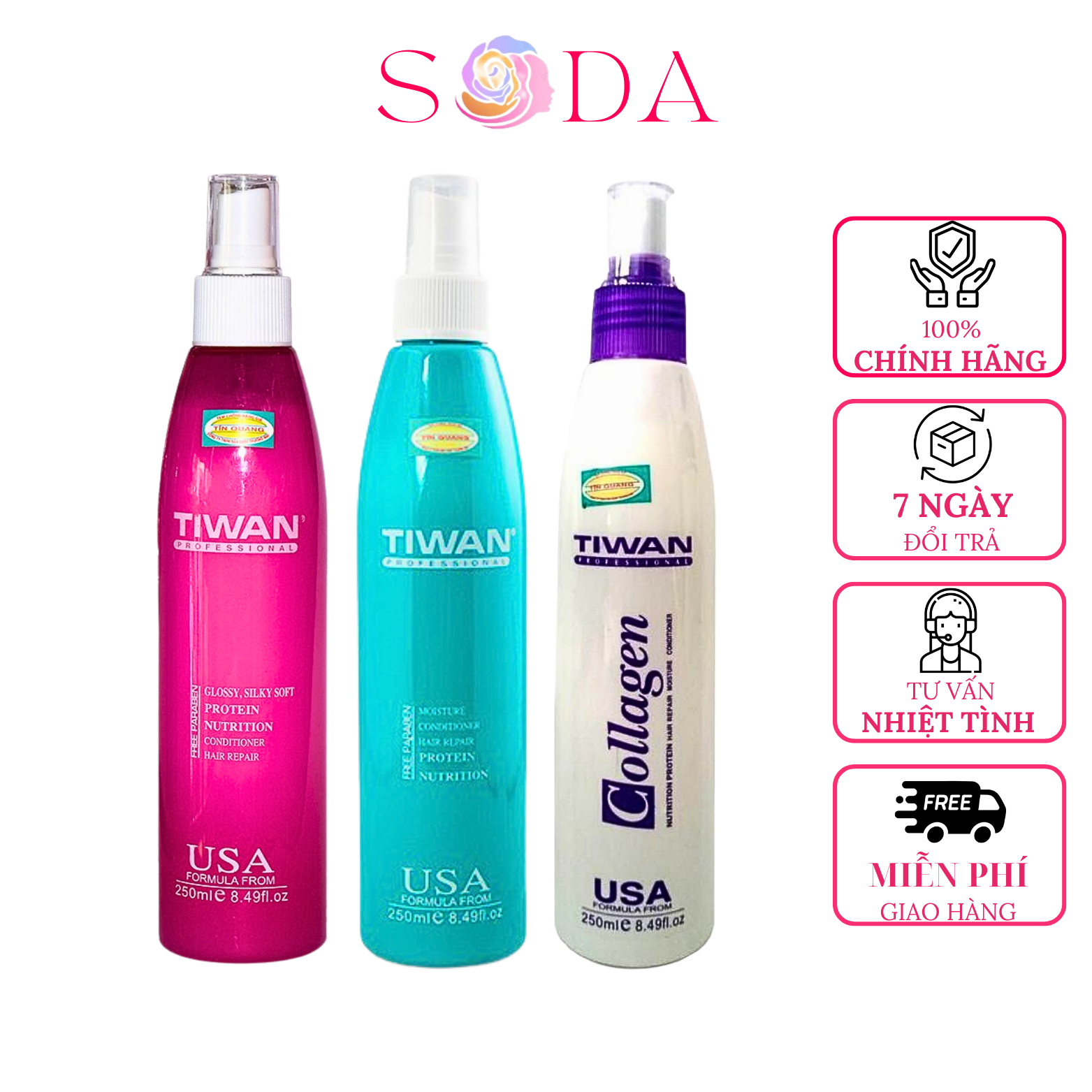 Tiwan collagen repair essence spray 250ml