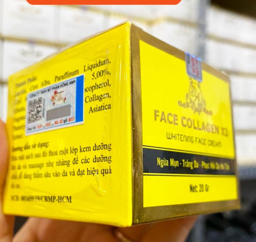 Combo Kem Face Collagen X3 Luxury + Serum Colagen X3