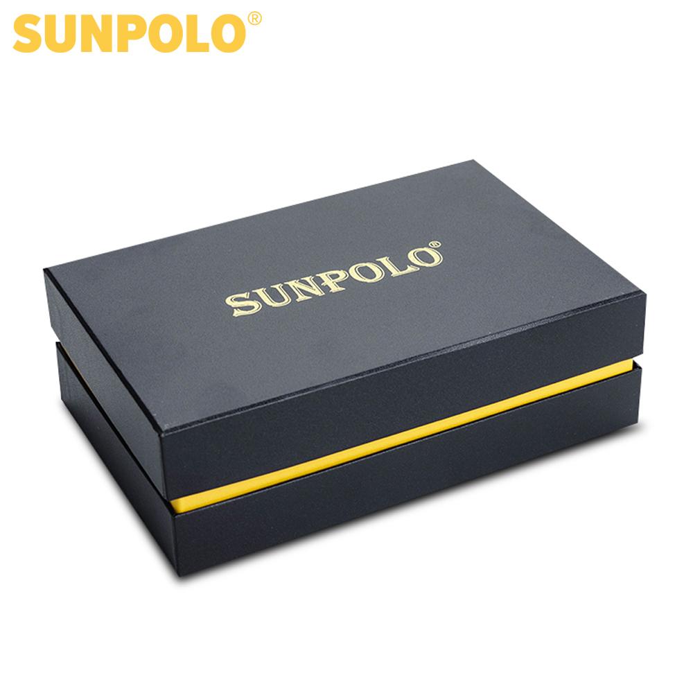 Thắt Lưng Nam Da Bò 1 Lớp BS05DN SUNPOLO (Đen, Nâu)