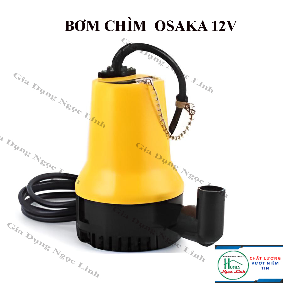 Bơm Chìm Vàng Lớn 12V
