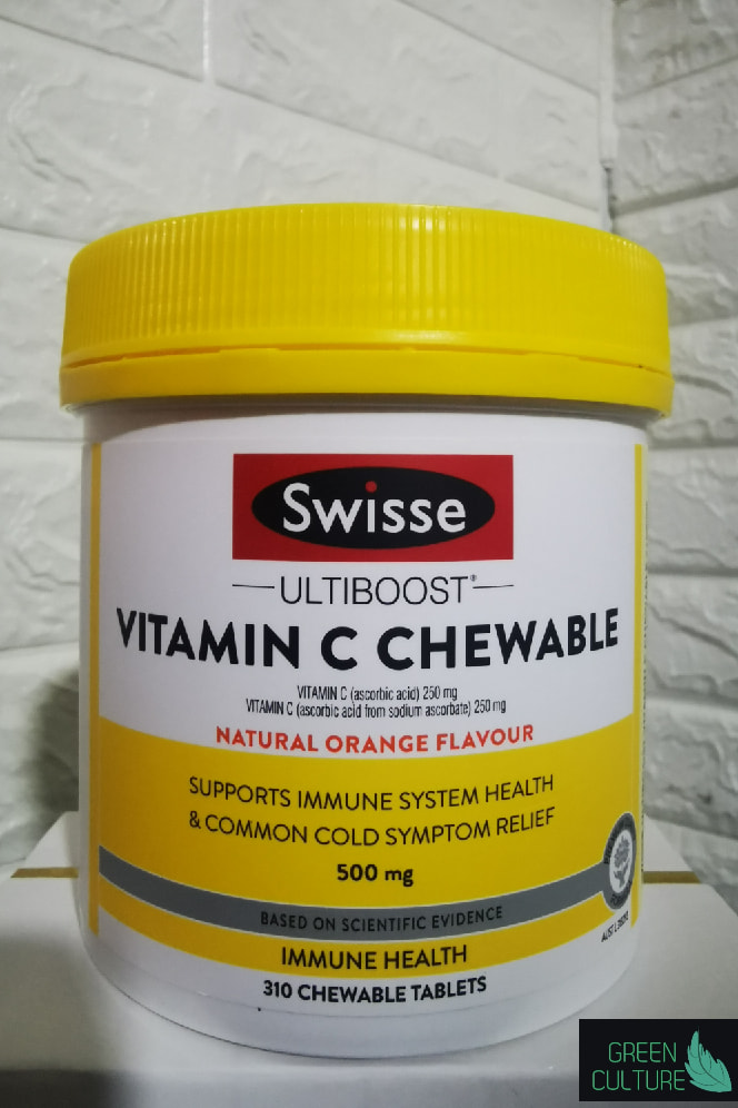 Swisse Vitamin C 500mg 310 Chewable Tablets