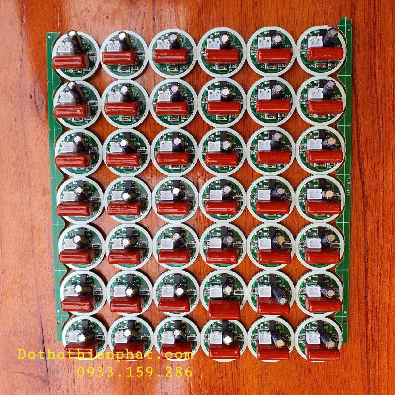 Bo mạch LED đèn thờ pha lê siêu sáng 2mm