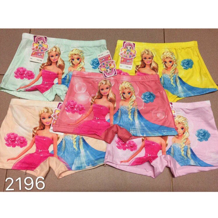 Combo 10 Quần Chip Đùi Elsa Cho Bé