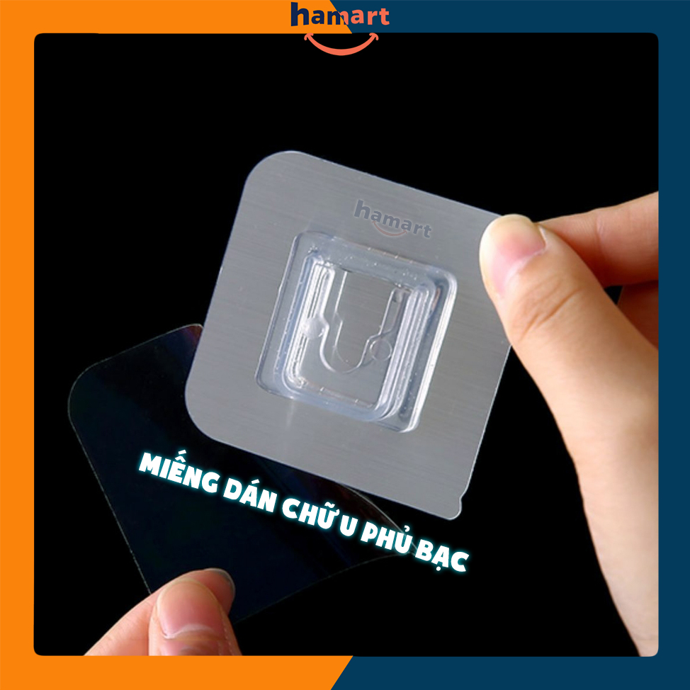 Miếng Dán Chữ U Miếng Dán Tường Chịu Lực Treo Giá Kệ Miếng Dán Dự Phòng Kệ Tam Giác Kệ Vuông