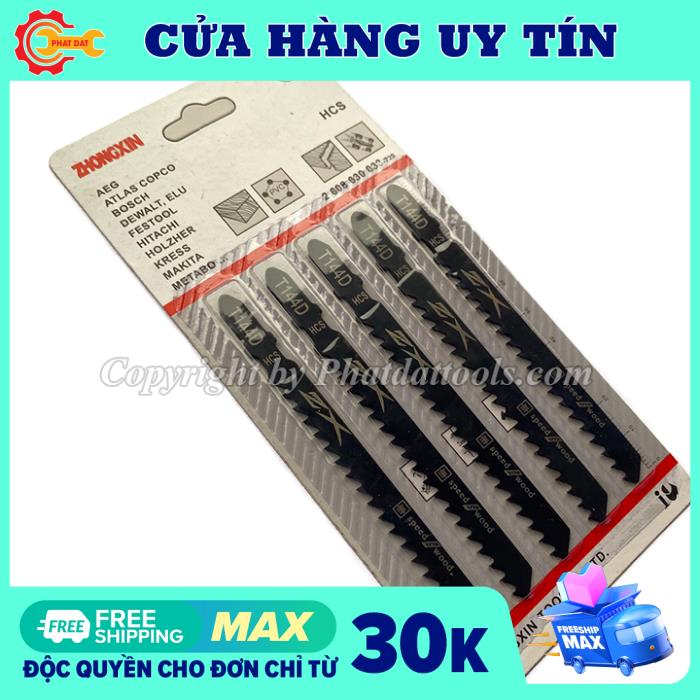 Bộ 5 lưỡi cưa lọng-cưa sọc