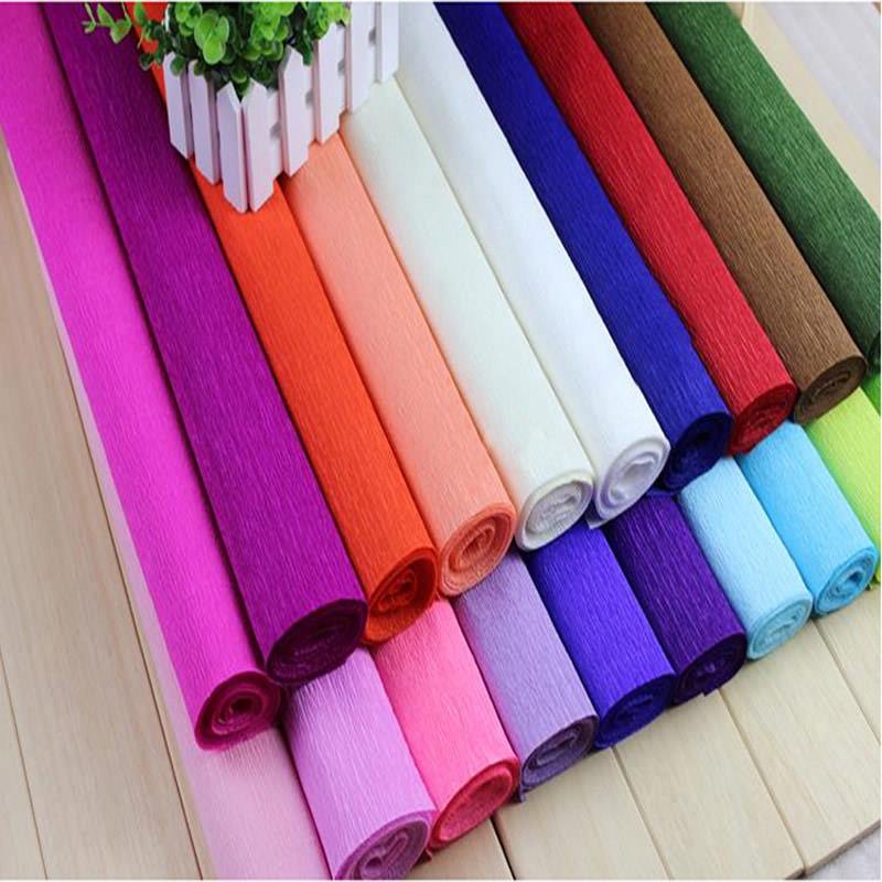 [HCM]5 cuộn giấy nhún đủ màu : 75k /1combo 5cuộn
