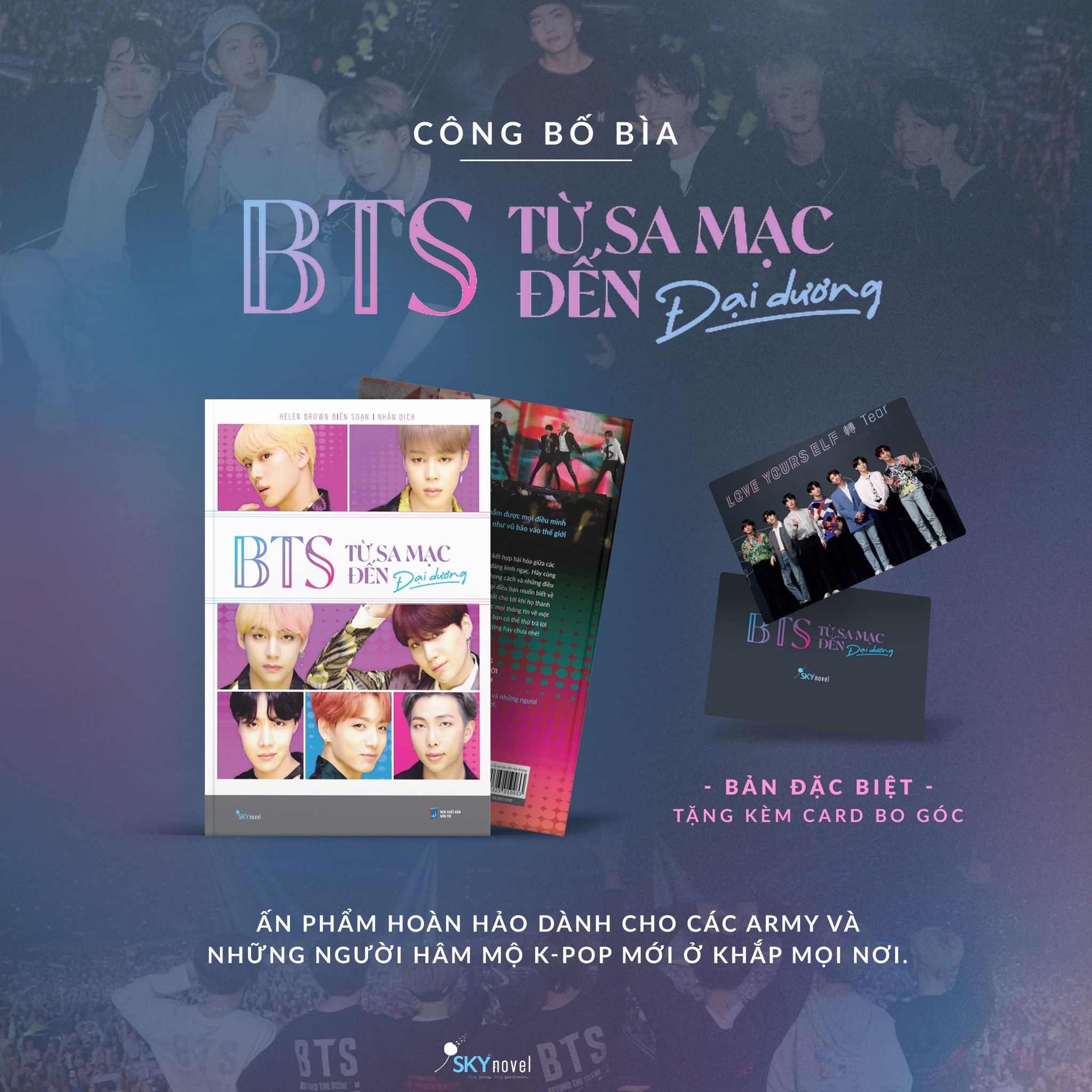Sách màu - BTS – Từ Sa Mạc Đến Đại Dương - Helen Brown
