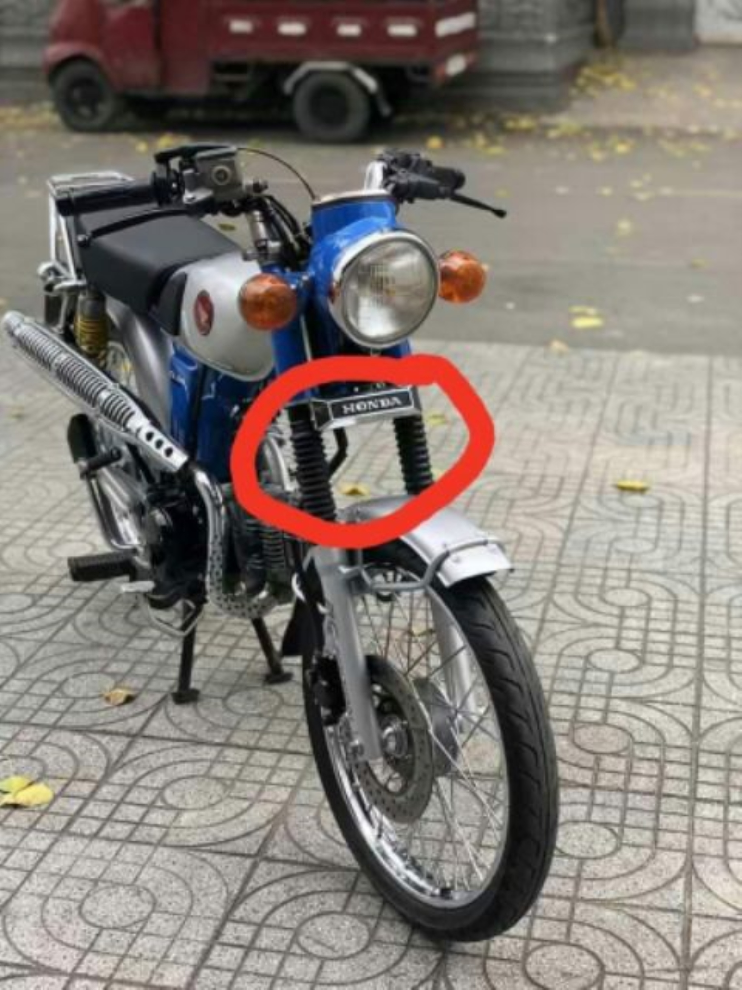 Logo Honda phuộc trước 6768CDCL