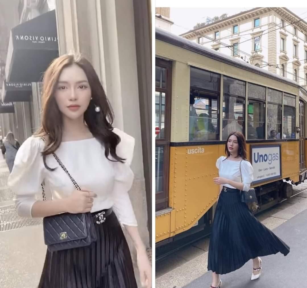 [HCM]ÁO CỔ THUYỀN TAY PHỒNG