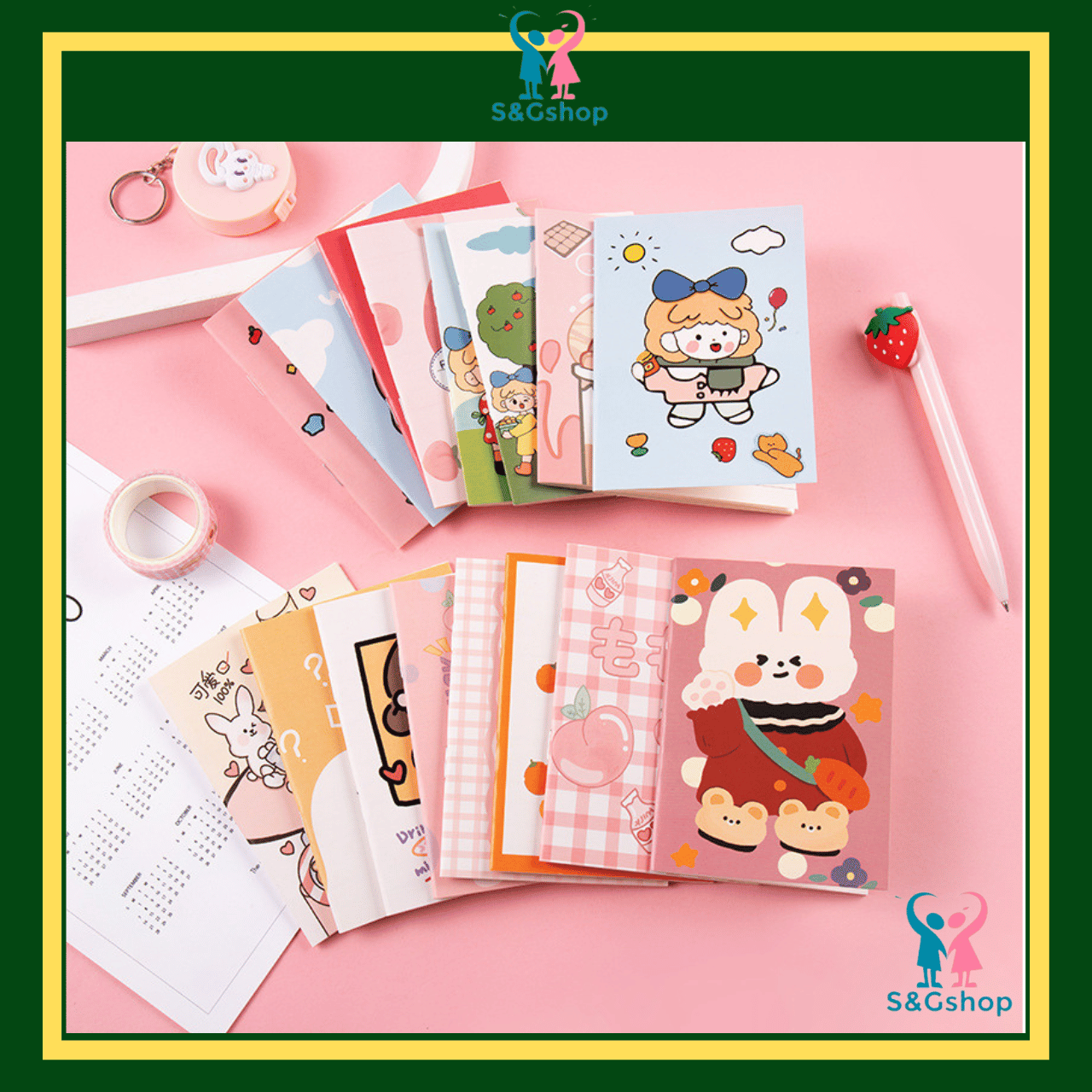 10 Cuốn Sổ tay ghi chép mini cute 36 trang
