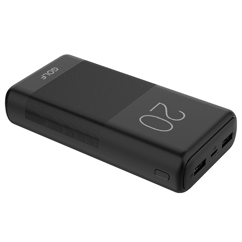 Pin sạc dự phòng 20000mAh Golf CANDY G81 2 cổng sạc USB