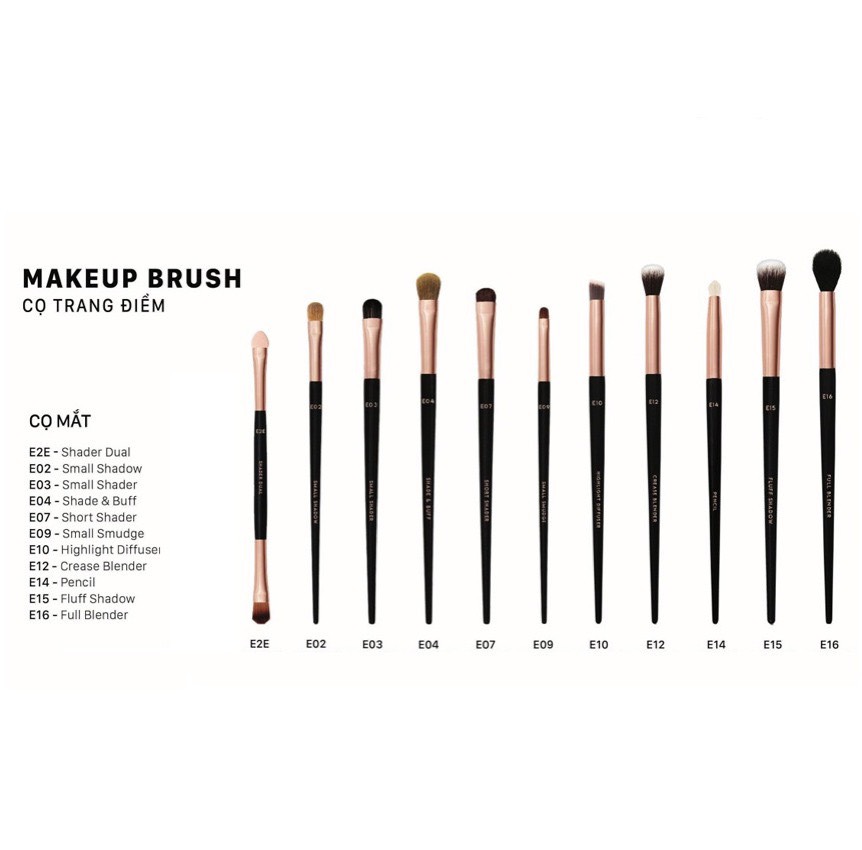 Cọ trang điểm VACOSI Makeup Brush (Hàn)