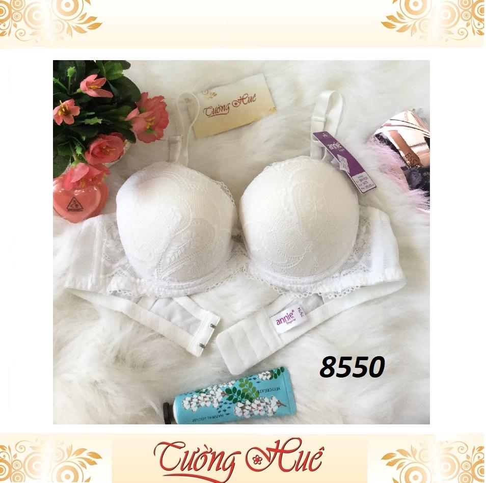 Áo lót nữ annie 8550 mút dày phổi ren.