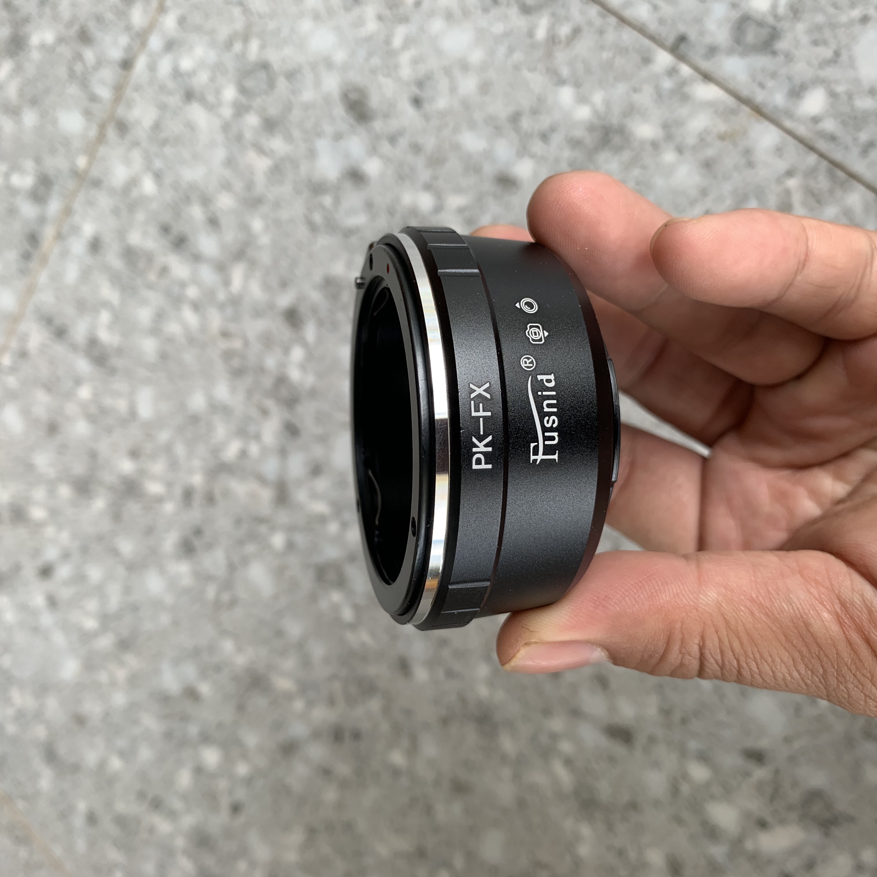 Ngàm Chuyển PK-FX Hiệu Fusnid (sử dụng lens Pentax PK trên máy Fujifilm)