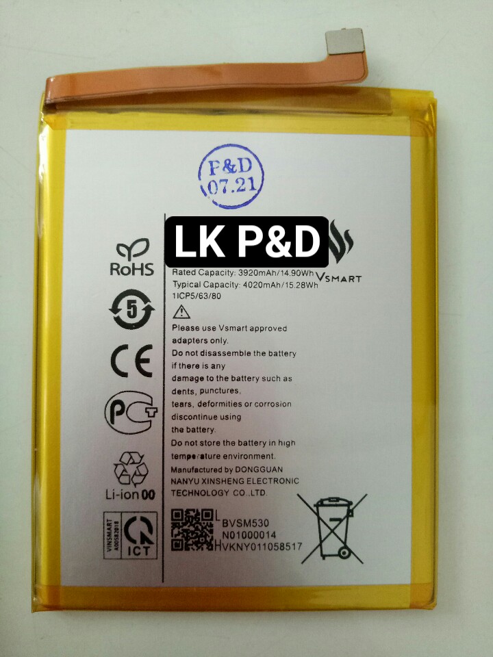 Pin Vsmart Active 3 / BVSM-530