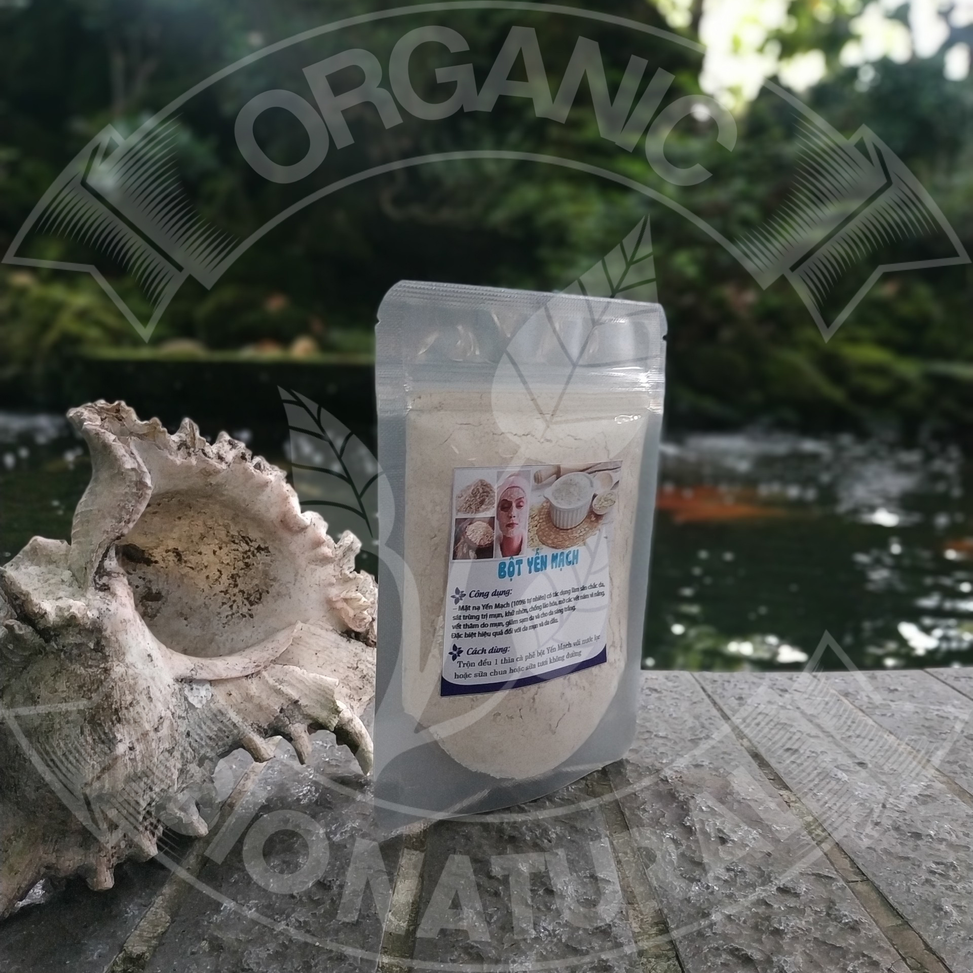[HCM][BIONATURALVN] Bột đắp mặt nạ Yến Mạch HANDMADE 50gr
