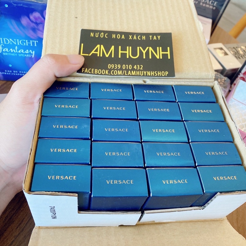 [CHÍNH HÃNG] Nước hoa mini VERSACE EROS xanh 5ml