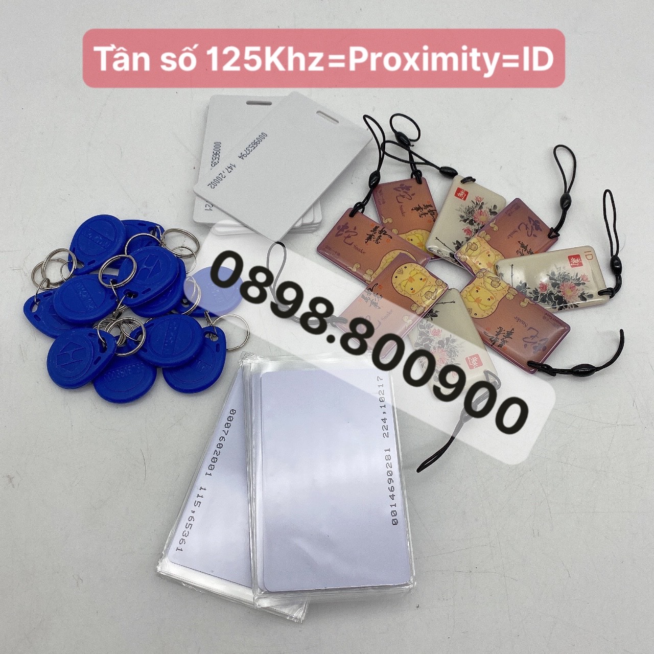 Thẻ Từ Chấm Công Nhựa 125khz