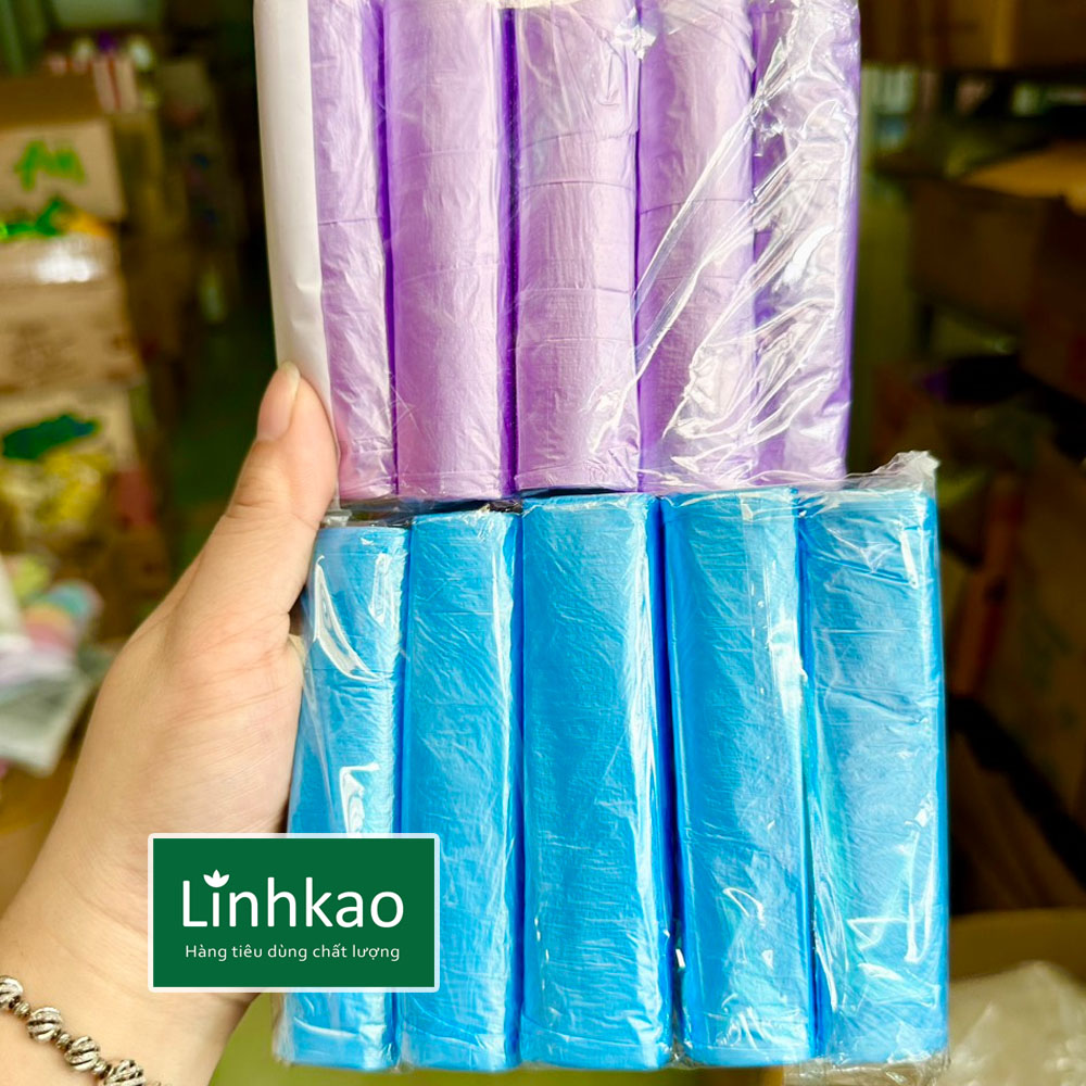 COMBO 5 TÚI RÁC TỰ PHÂN HUỶ - 5 CUỘN/TÚI