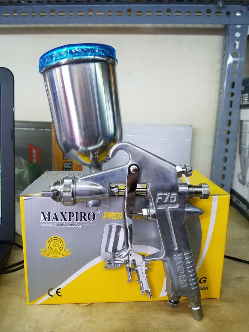 [HCM]Dụng Cụ Phun Sơn F75-400cc Maxpiro