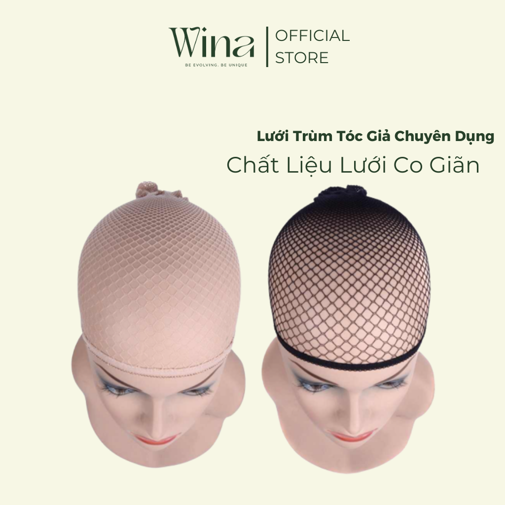 Lưới Trùm Tóc Siêu Co Dãn [ Dùng Cho Tóc Giả ] LTT | Tóc Giả Wina