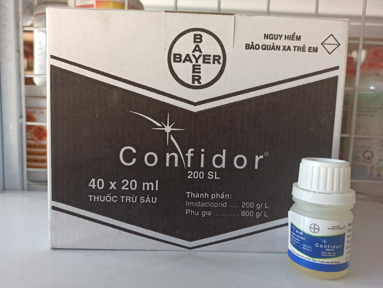 CONFIDOR đặc trị bọ trĩ- rệp sáp - Chai 20ml