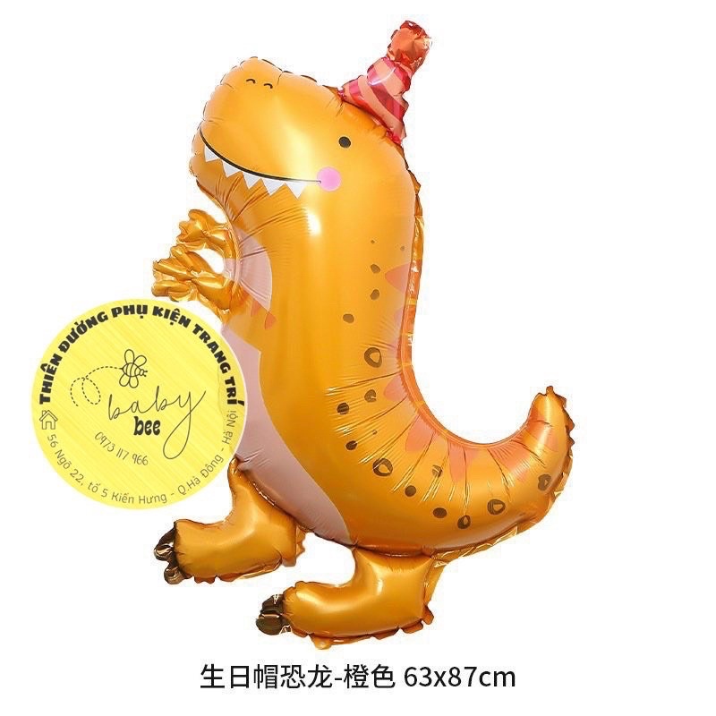 Bóng Trang Trí Khủng Long Nhiều Mẫu Size Đại