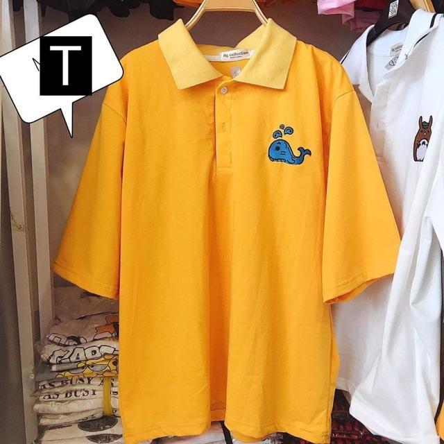 Áo polo cá heo xanh dtr0819