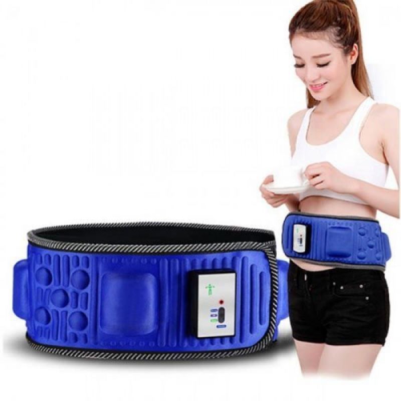 Đai massa bụng x5 (xanh) cao cấp - (shop)