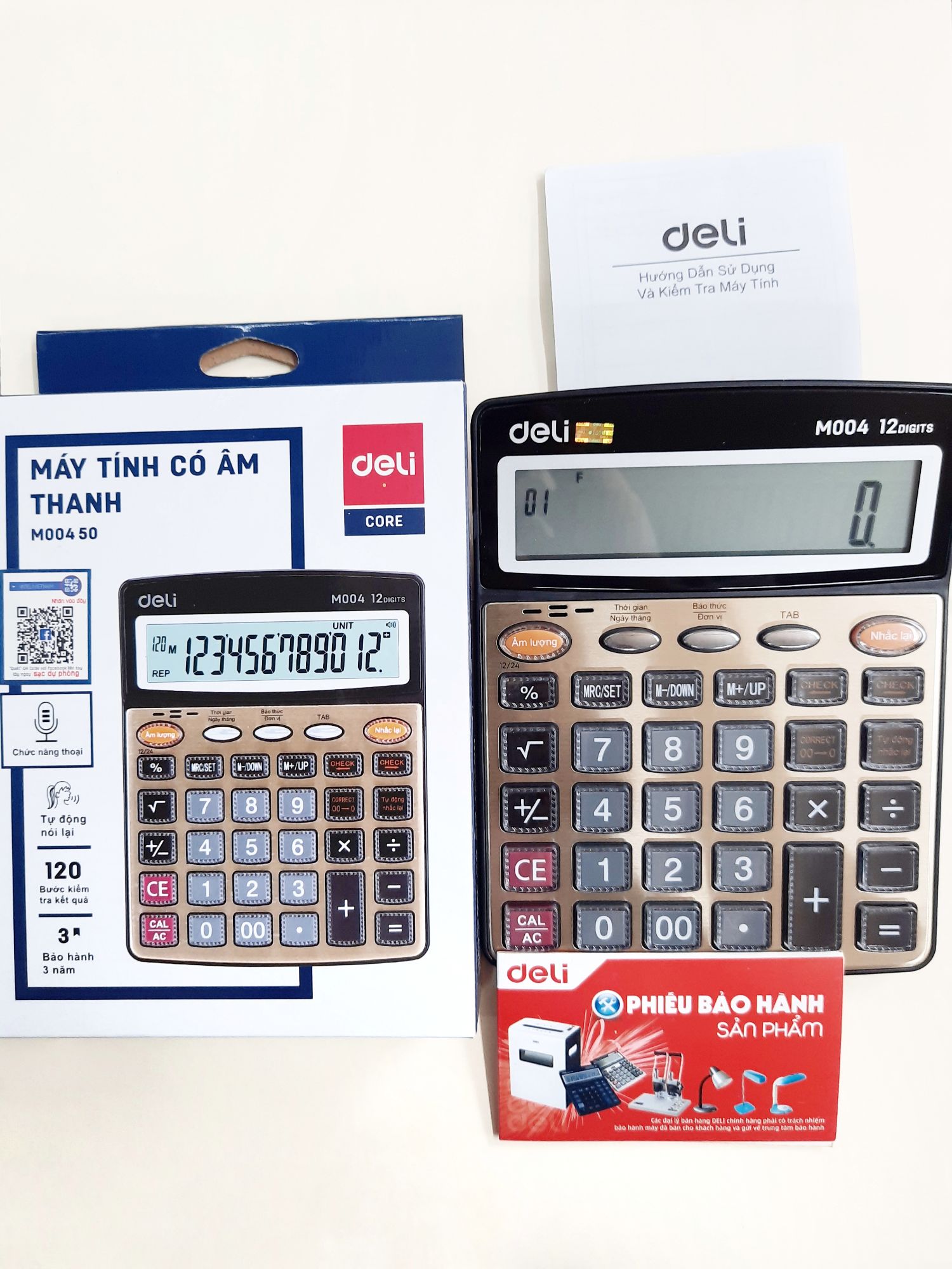 Máy tính deli có âm thanh M00450