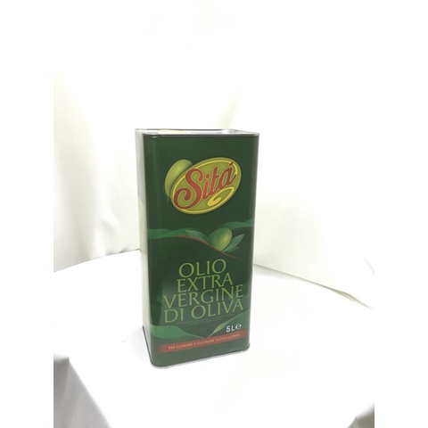 Dầu oliu Extra Virgin Sita 5L nhập khẩu Ý