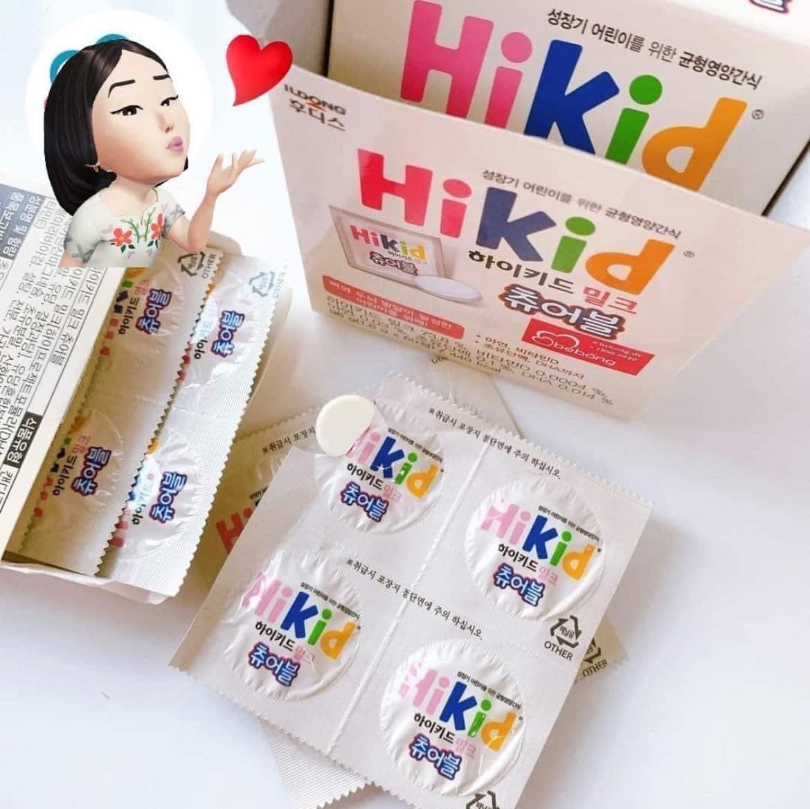 Sữa Hikid Viên Hộp 60 Viên