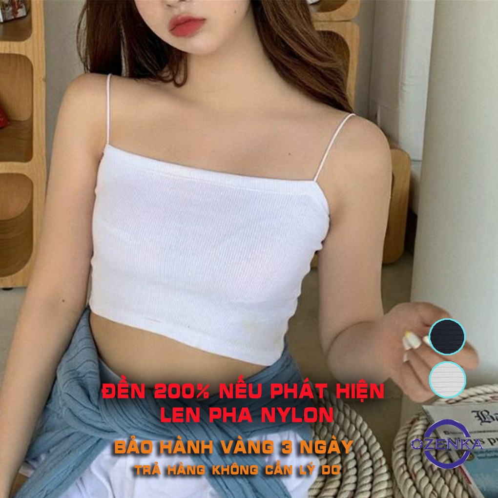Áo 2 dây sợi bún chất vải cực đẹp