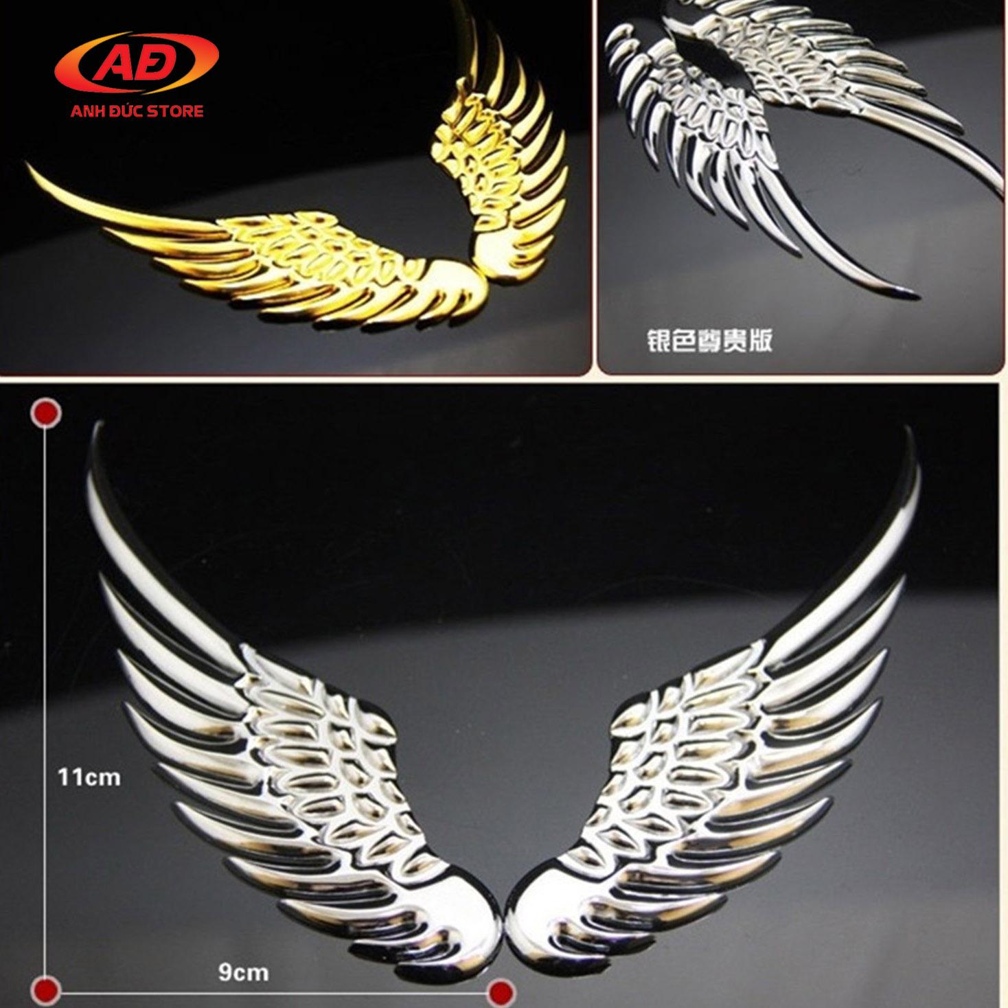 Logo cánh đại bàng dán xe hơi