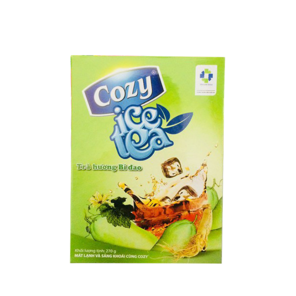 Trà cozy hòa tan đủ loại - cozy ice tea đào, bí đao, dâu, vải, chanh