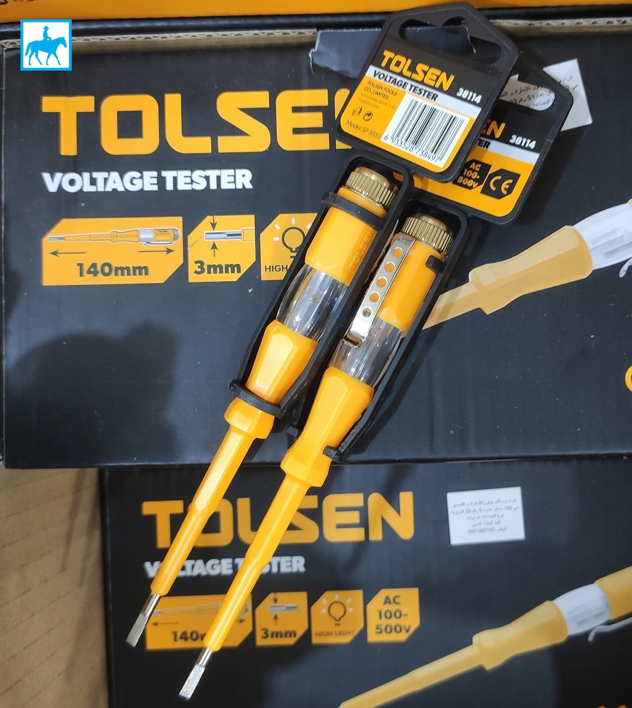 BÚT THỬ ĐIỆN 140mm Voltage Tester TOLSEN 38114