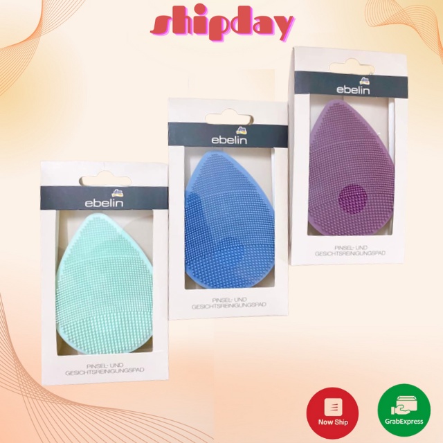 Miếng rửa mặt Silicon Ebelin – Hàng Đức