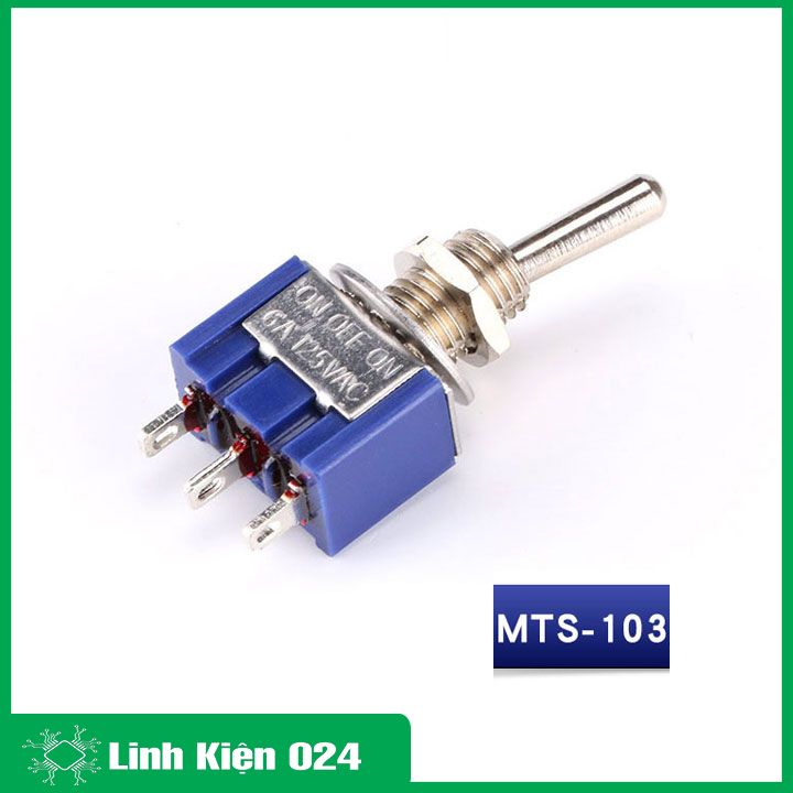 Công tắc gạt MTS-103 3A/250V 6A/125V trạng thái ON-OFF-ON