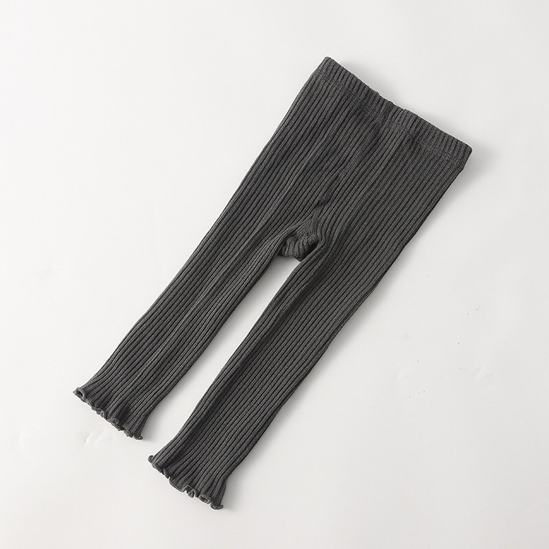 Quần legging dài bé gái bản mềm mỏng, vải thun gân co giãn mạnh, mát nhẹ -Trang 25 Kids - AQ200