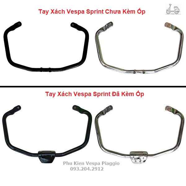 Baga Tay Xách Zin Vespa Sprint