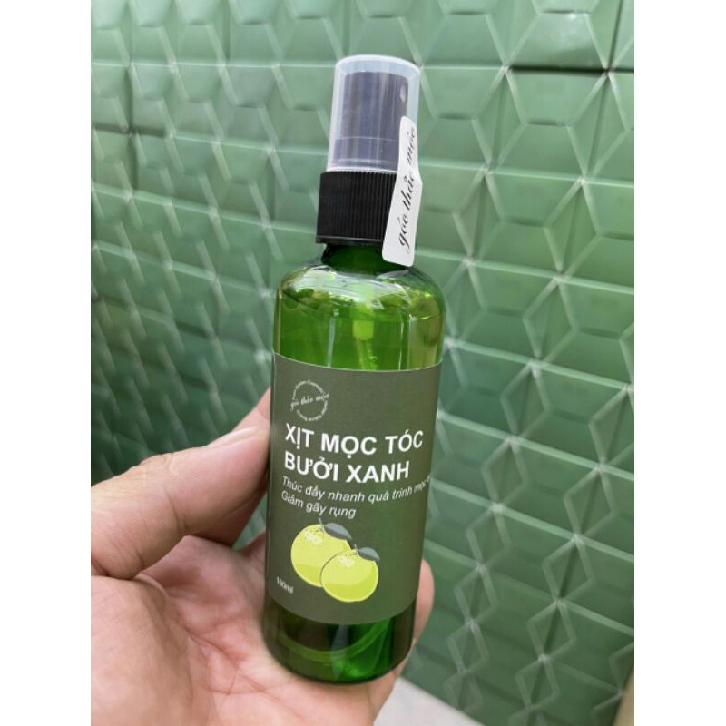 Tinh dầu bưởi xanh kích mọc tóc dày và đẹp hơn 100ml