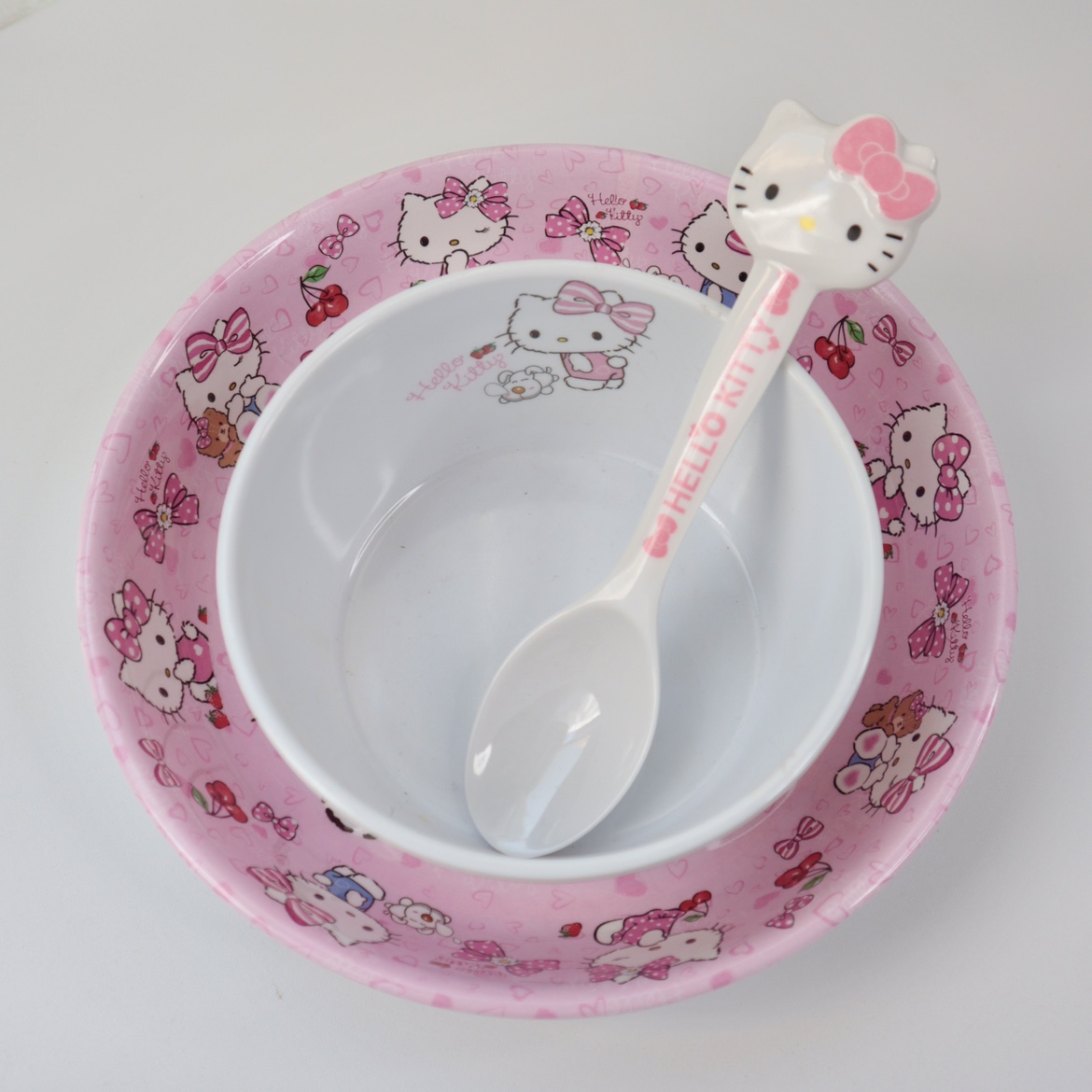 🌸[ HELLO KITTY ] CHÉN BÁT TÔ DĨA LY CỐC MẪU MỚI